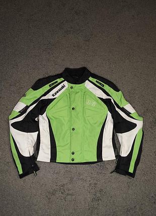 Мотокуртка kawasaki ninja (размер s / 48) с защитой