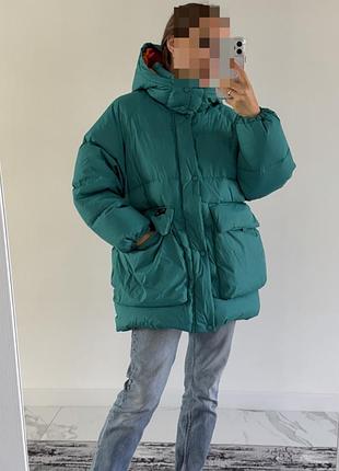 Пуховик zara для хлопчика чи дівчинки 152 см