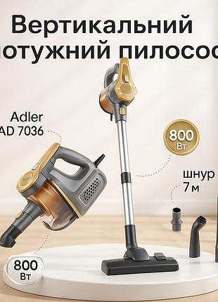 Потужний акумуляторний вертикальний пилосос adler пилосос без мішка для збору вертикальний wt-35