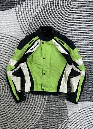 Женская мотокуртка kawasaki ninja (размер l – xl / оверсайз) с защитой