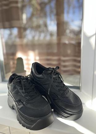 Кросівки на платформі zara 3