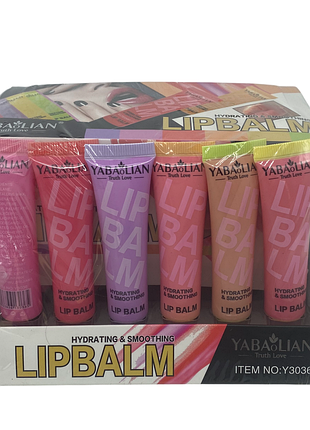 Набор блесков для губ "lipbalm" 24шт/упаковка