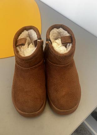 Zara зимові уггі / черевики, р.24 3