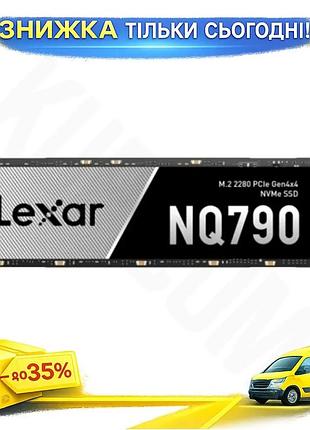Ku твердотельный накопитель ssd universal fit 1tb lexar nvme pci-e 4.0 m.2 2280 для компьютера скорост uni2l_k