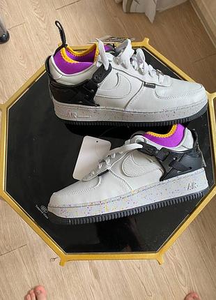 Жіночі кросівки nike air force 1 low sp undercover gore-tex white dq7558-001 оригінал женские кроссовки nike air force 1 low sp undercover gore-tex wh