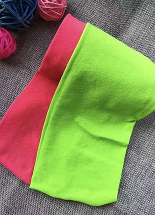 Детские яркие колготы 💚❤️one size
