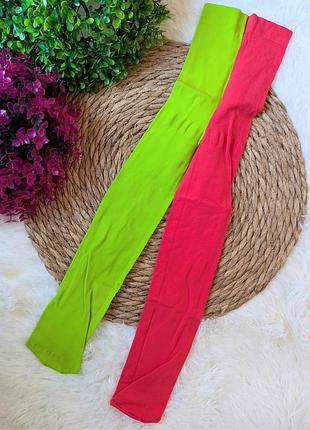 Детские яркие колготы 💚❤️one size 2
