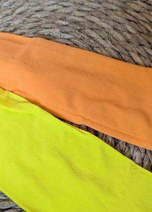 Детские яркие колготы 💛🧡one size 3