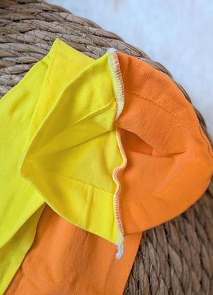 Детские яркие колготы 💛🧡one size 4