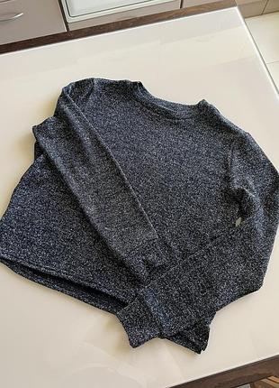Лонгслів люрексовий divided (h&m basic) 2