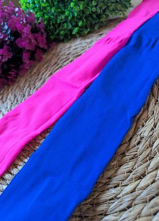 Детские яркие колготы 🩷💙one size 3
