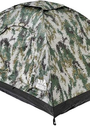 Палатка skif outdoor adventure i, 200x150 cm (2-х местная), ц:camo