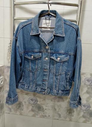 Джинцевая женская новая куртка, размерl, xl,xxl.