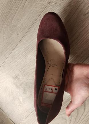 Clarks замшевые туфли 5