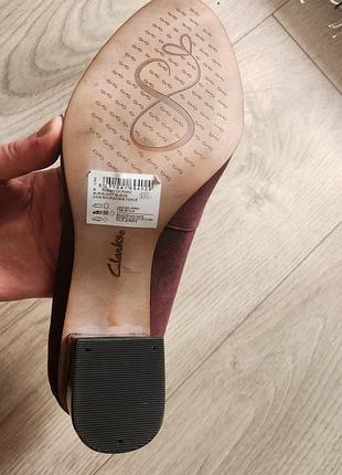Clarks замшевые туфли 8