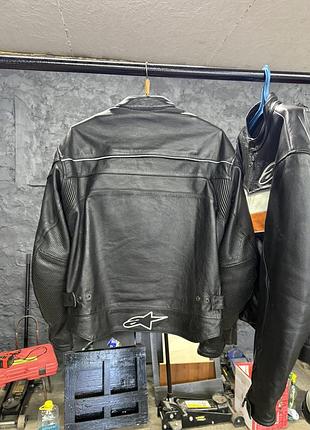 Мото куртка alpinestars black label 2