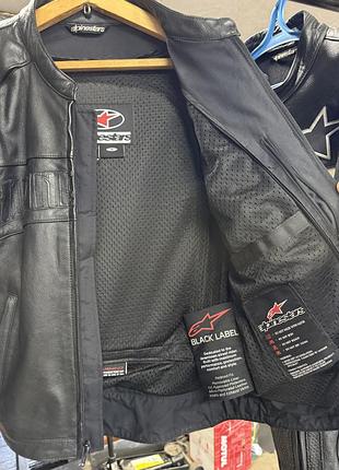Мото куртка alpinestars black label 4