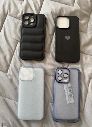 Чохол iphone 13 pro ( 4 шт + 2 захисні скла)