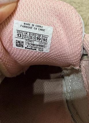 Кросівки для дівчинки reebok 7