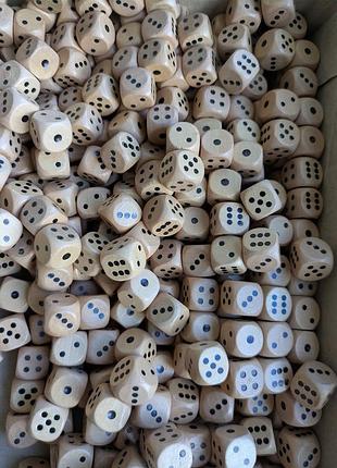 Гральний кубик d6 з точками (10 шт)