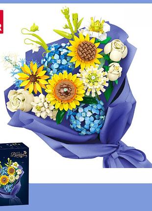 Конструктор букет полевых цветов jie star (jj9196)