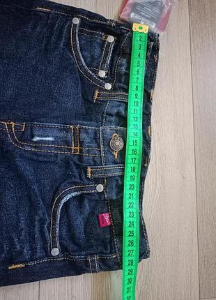 Детские темно-синие джинсы бренда mash denim 2