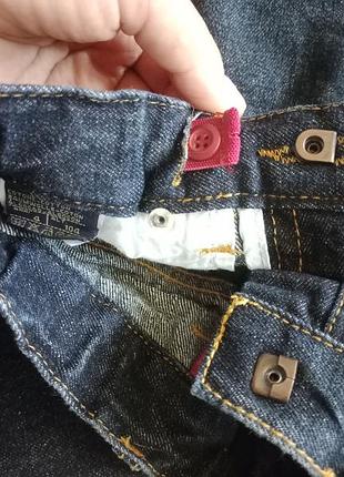 Детские темно-синие джинсы бренда mash denim 3