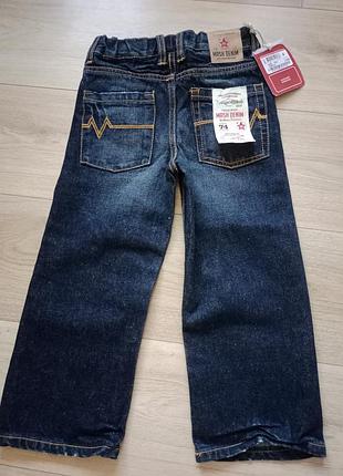 Детские темно-синие джинсы бренда mash denim 10