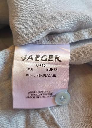 Льяная блуза jaeger 4