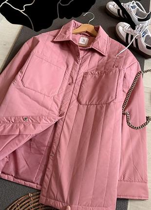 Классная куртка-рубашка oversize 2
