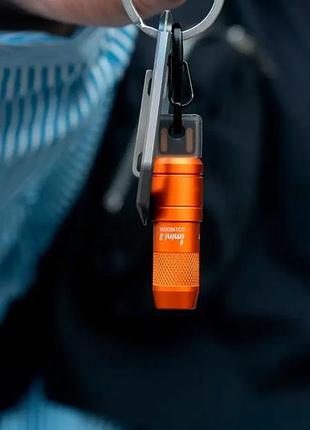 Фонарь olight imini 2 ц:orange 6