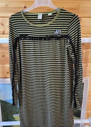 Оригинальное платье в полоску scotch&soda