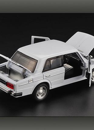 Ваз-2106 «жыгули» белая 1:32 2