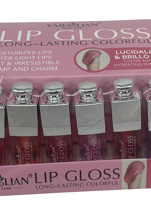 Блеск для губ lip gloss 1шт.