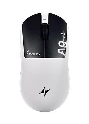Бездротова ігрова миша atk a9 air ultimate plus / paw3955 master / nordic 54l05 / ttc gold / 8k / shadow white / білий