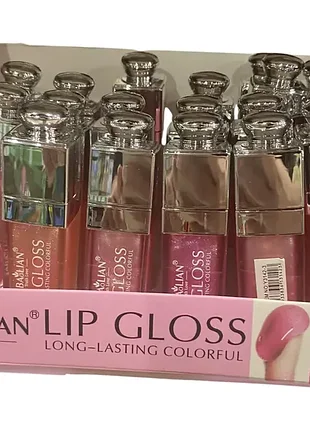 Блиск для губ long lasting colorful  1шт.