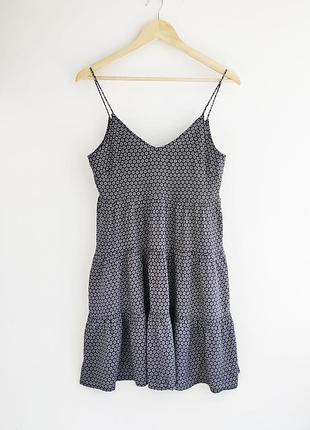 Літній легкий ярусний сарафан h&m 4
