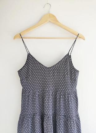 Літній легкий ярусний сарафан h&m 5