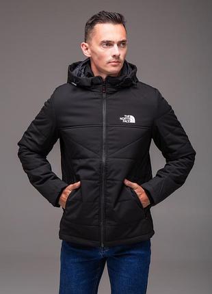 Мужская утепленная куртка tnf черная 5