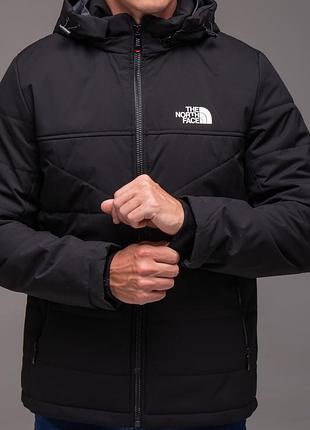 Мужская утепленная куртка tnf черная 6