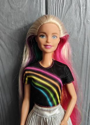 Кукла barbie радужная и блестящая barbie 2