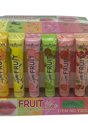 Блиск для губ yabaolian "fruit lips" 1шт.