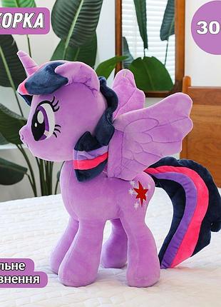 М'яка іграшка поні my little pony іскорка ~30см t567v