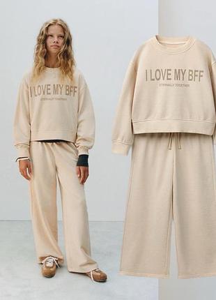 Костюм спортивний zara на дівчинку 164 см