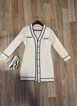 Кардиган shein в стилі chanel, р. s