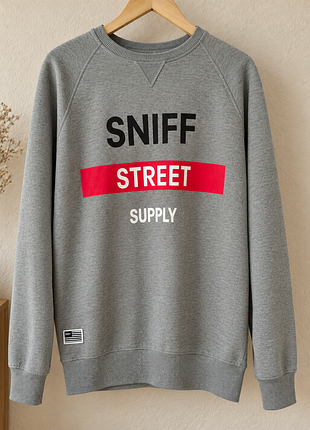 Свитшот sniff street supply, xl, винтажный