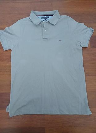Чоловіче поло tommy hilfiger slim fit m оригінал