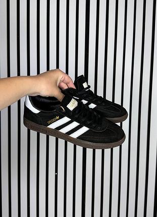 Стильні кросівки adidas spezial black/white