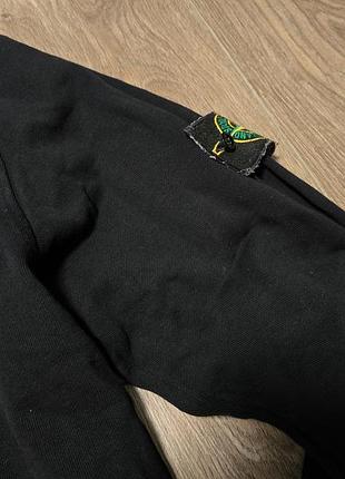 Stone island black crewneck sweatshirt 4