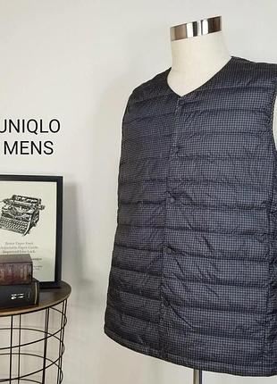 Зручна ульратонка пухова жилетка, жилет uniqlo